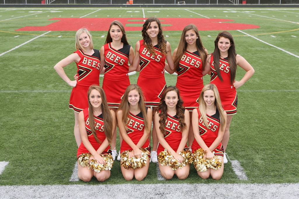 2014-jv-cheerleaders-brecksville-broadview-heights-bees-football