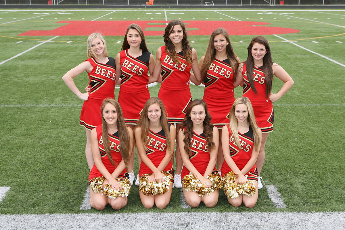2014 JV Cheerleaders BrecksvilleBroadview Heights Bees Football